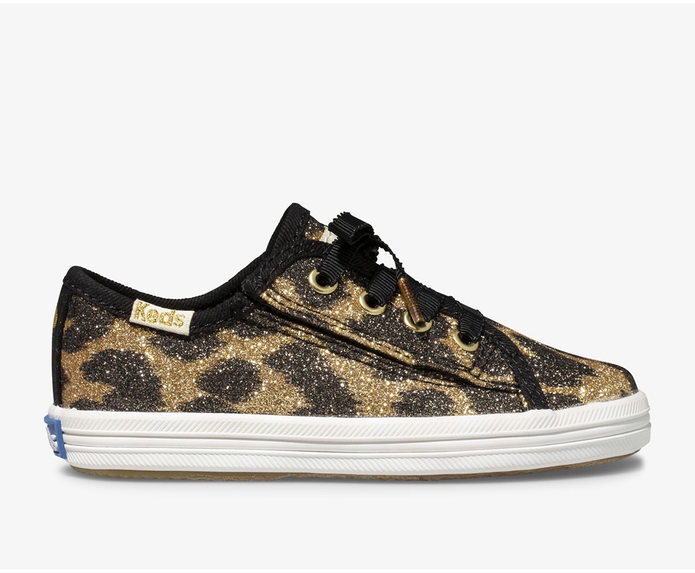 Keds Sneakers Leopard - Kate Spade new york Kickstart Jr. Glitter Leopard - Kids BDCPOW-607